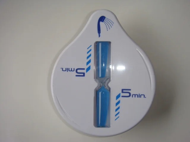 heart shape sand shower timer